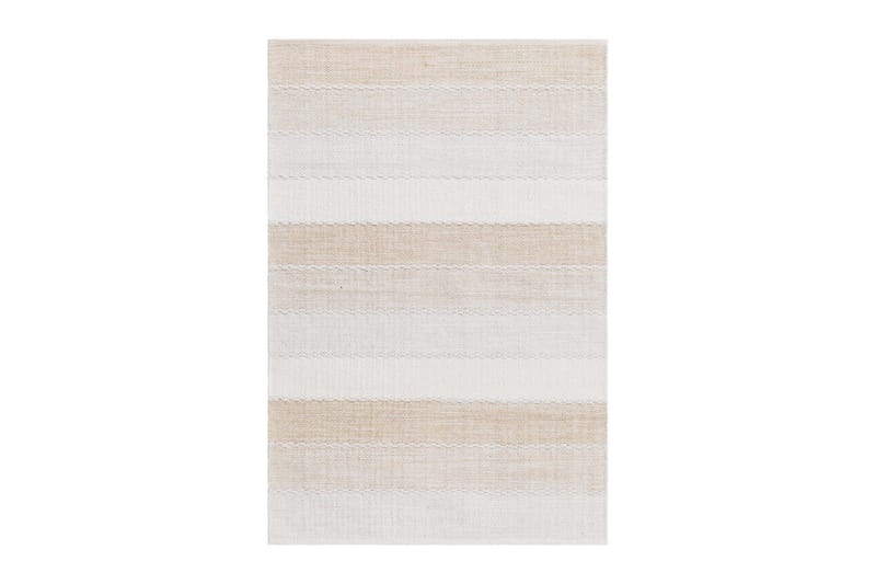 Garnmatta Båstad - 140x200 cm, Creme - Textil & mattor - Matta - Modern matta - Bomullsmatta