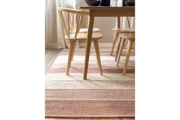 Garnmatta Båstad - 140x200 cm, Gammelrosa - Textil & mattor - Matta - Modern matta - Bomullsmatta