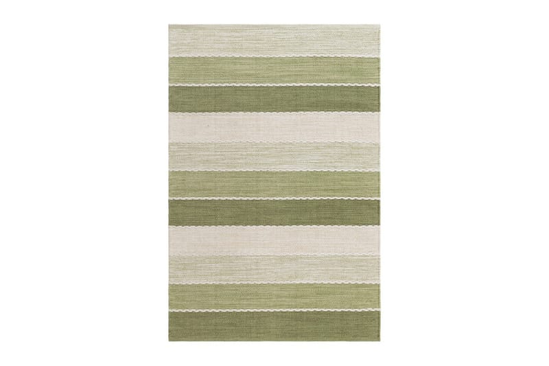 Garnmatta Båstad - 140x200 cm, Grön - Textil & mattor - Matta - Modern matta - Bomullsmatta
