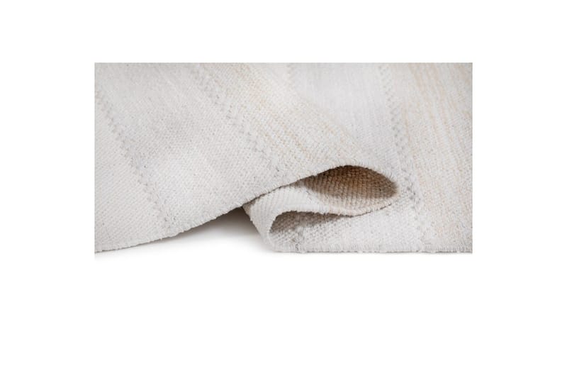 Garnmatta Båstad - 75x150 cm, Creme - Textil & mattor - Matta - Modern matta - Bomullsmatta