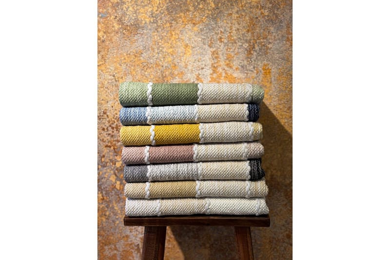 Garnmatta Båstad - 75x150 cm, Creme - Textil & mattor - Matta - Modern matta - Bomullsmatta