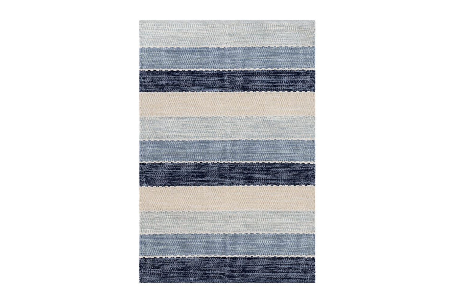 Garnmatta B&aring;stad - 75x150 cm, Bl&aring;