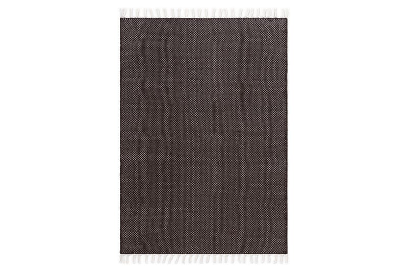 Garnmatta Line - 130x190 cm, Choklad - Textil & mattor - Matta - Modern matta - Bomullsmatta
