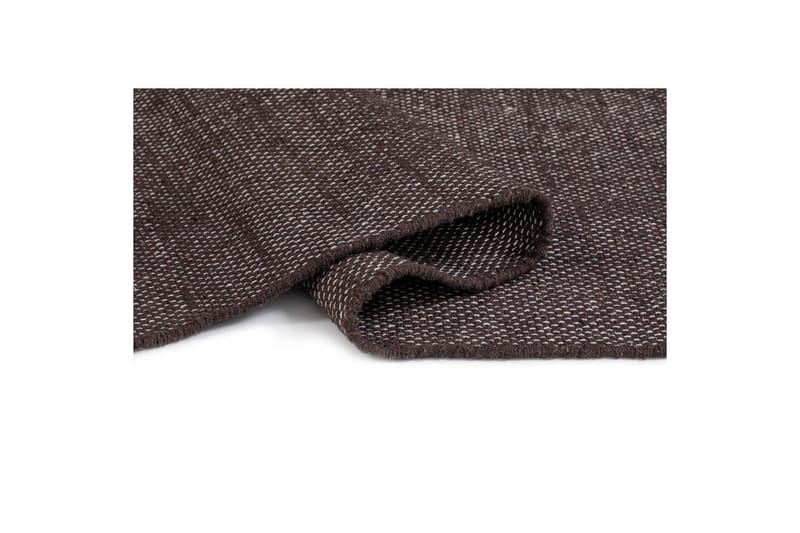 Garnmatta Line - 200x300 cm, Choklad - Textil & mattor - Matta - Modern matta - Bomullsmatta