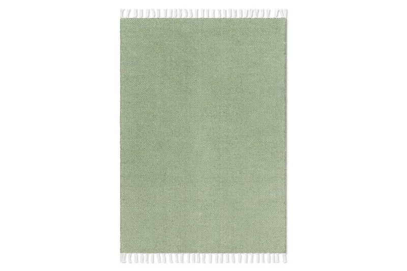 Garnmatta Line, 200x300 cm, Grön