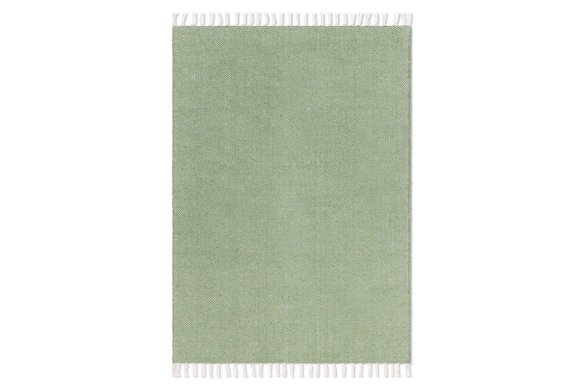 garnmatta line - 200x300 cm, grön