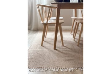 Garnmatta Line - 200x300 cm, Linne - Textil & mattor - Matta - Modern matta - Bomullsmatta