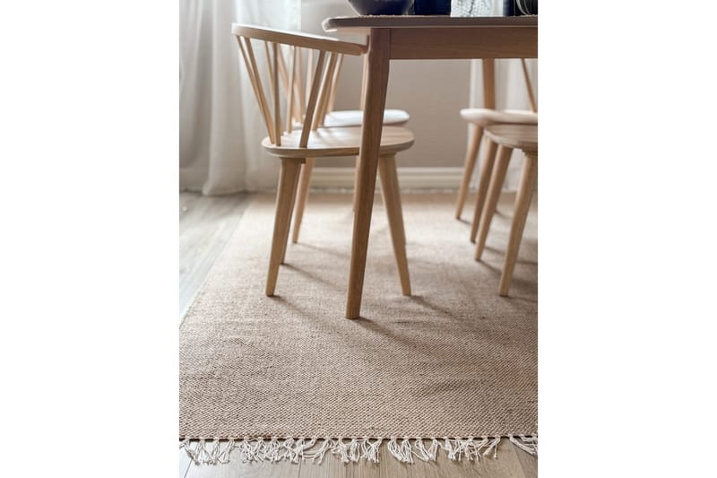 Garnmatta Line - 200x300 cm, Linne - Textil & mattor - Matta - Modern matta - Bomullsmatta