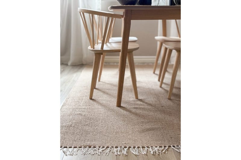 Garnmatta Line - 200x300 cm, Linne - Textil & mattor - Matta - Modern matta - Bomullsmatta