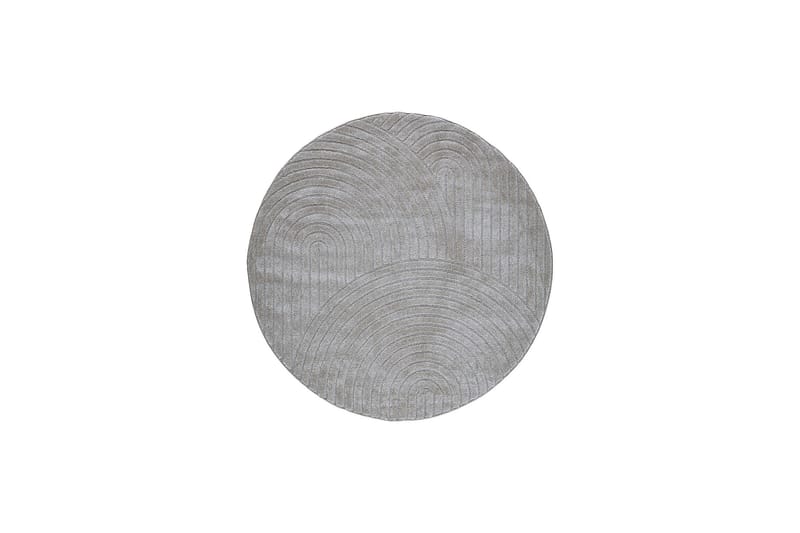 Genova Wiltonmatta 240x240 cm Rund - Grå - Textil & mattor - Matta - Modern matta - Friezematta