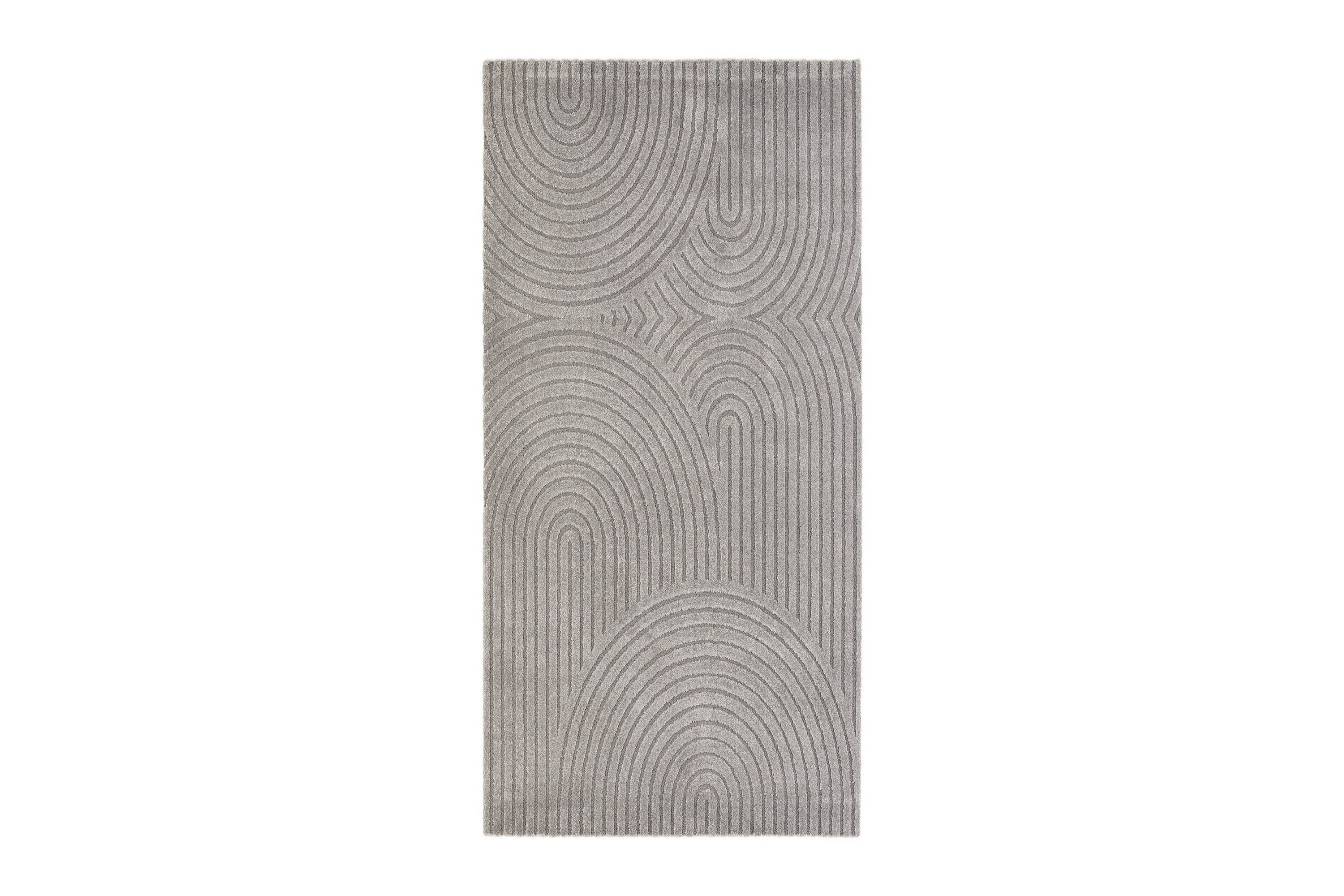 Genova Wiltonmatta 80x150 cm Rektangulär Grå