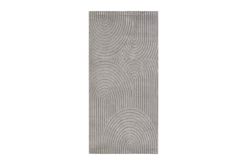 Genova Wiltonmatta 80x250 cm Rektangulär - Grå - Textil & mattor - Matta - Modern matta - Friezematta