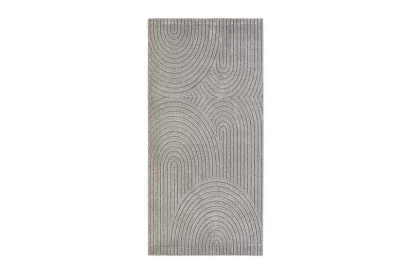 Genova Wiltonmatta 80x250 cm Rektangulär - Grå - Textil & mattor - Matta - Modern matta - Friezematta