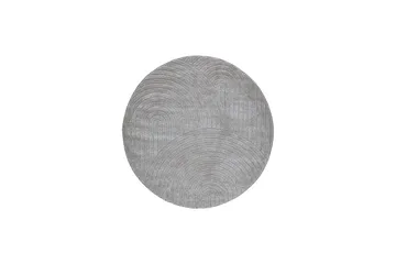 Genova Zen Wiltonmatta 120x120 cm Rund - Grå - Textil & mattor - Matta - Modern matta - Friezematta