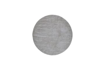 Genova Zen Wiltonmatta 120x120 cm Rund - Grå - Textil & mattor - Matta - Modern matta - Friezematta