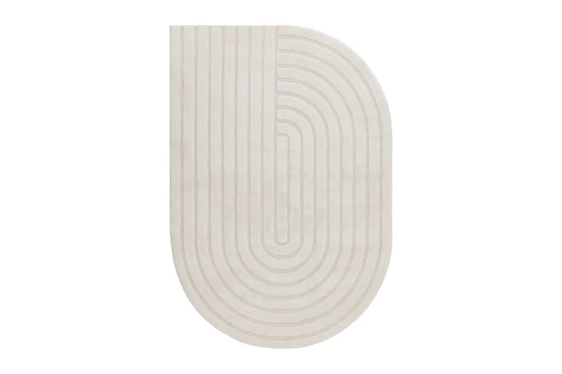 Genova Zen Wiltonmatta 200x290 cm, Creme