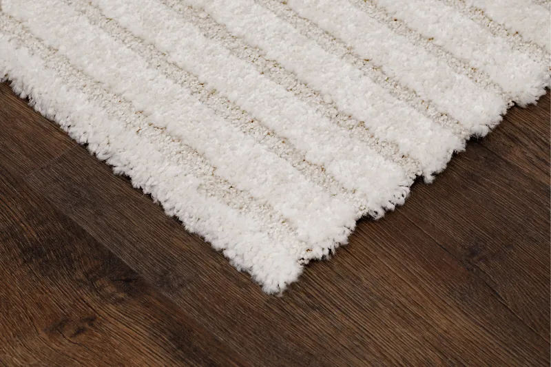 Genova Zen Wiltonmatta 200x290 cm - Vit - Textil & mattor - Matta - Modern matta - Wiltonmatta