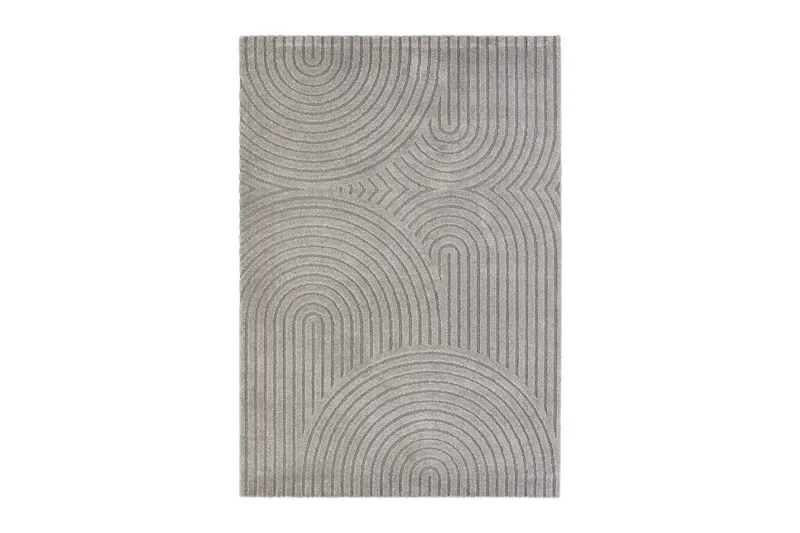 Genova Zen Wiltonmatta 280x380 cm Rektangulär, Grå