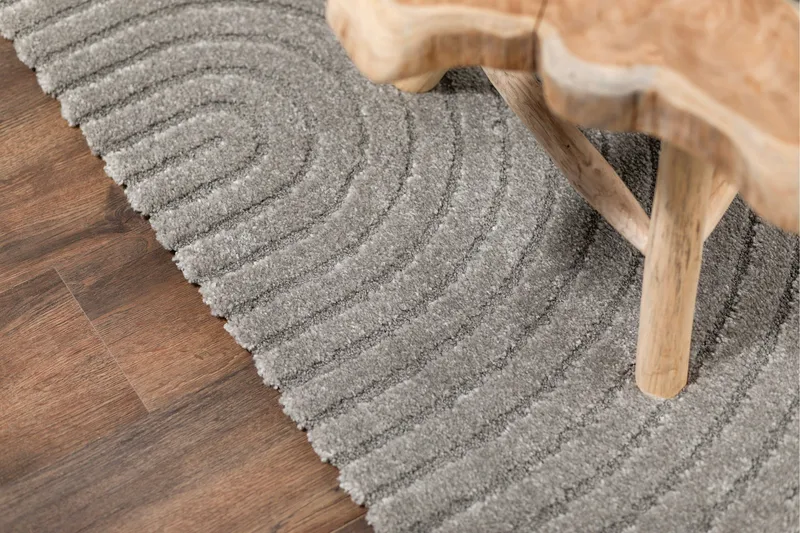 Genova Zen Wiltonmatta 280x380 cm Rektangulär - Grå - Textil & mattor - Matta - Modern matta - Friezematta