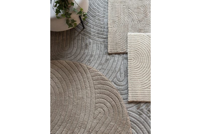 Genova Zen Wiltonmatta 280x380 cm Rektangulär - Grå - Textil & mattor - Matta - Modern matta - Wiltonmatta