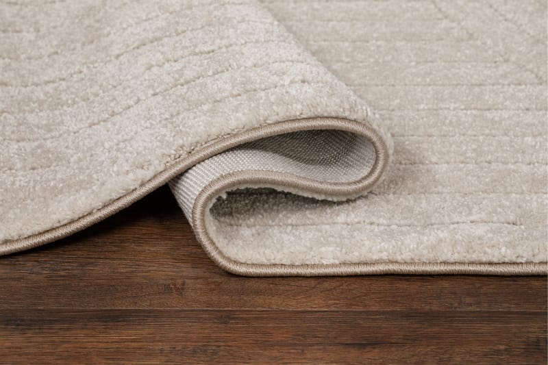 Genova Zen Wiltonmatta 80x150 cm Oval - Beige - Textil & mattor - Matta - Modern matta - Wiltonmatta