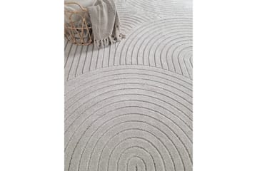Genova Zen Wiltonmatta 80x150 cm Oval - Beige - Textil & mattor - Matta - Modern matta - Wiltonmatta