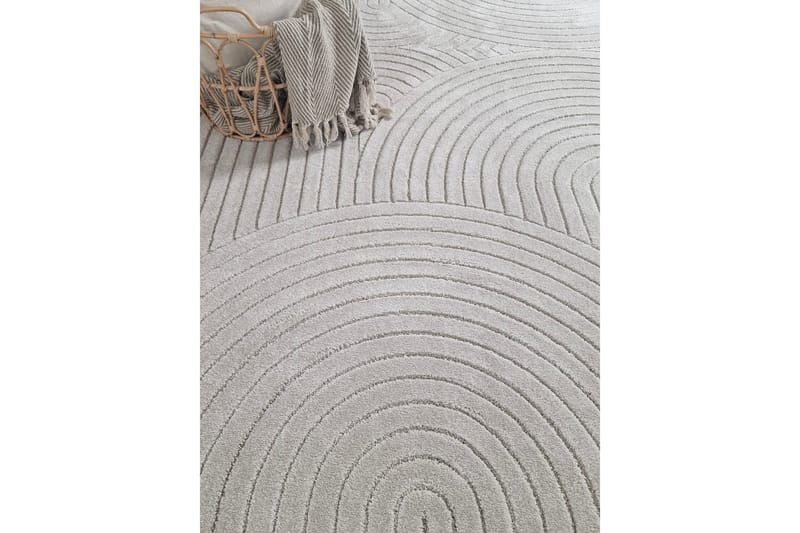 Genova Zen Wiltonmatta 80x150 cm Oval - Beige - Textil & mattor - Matta - Modern matta - Wiltonmatta