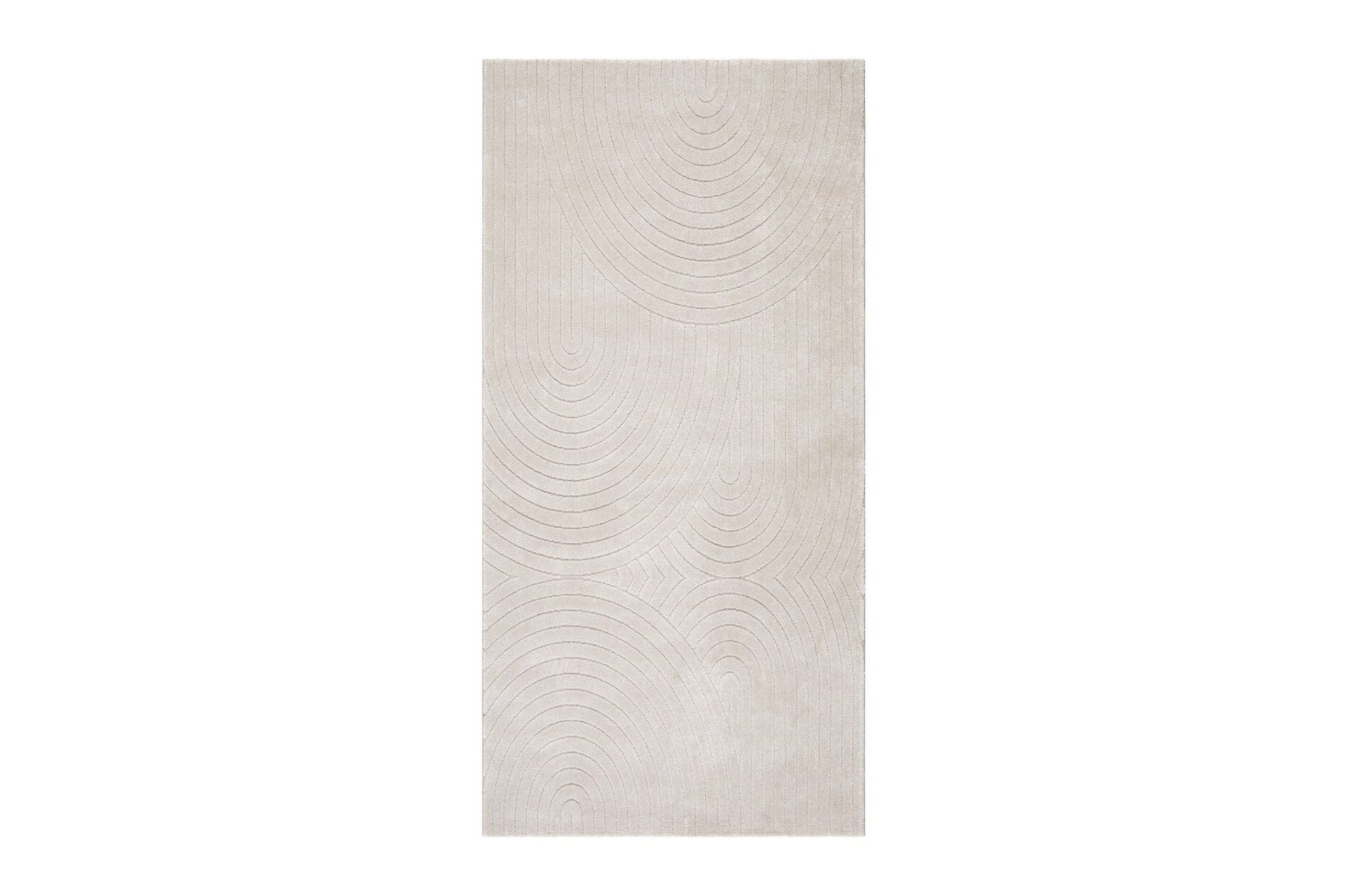 Genova Zen Wiltonmatta 80x250 cm Oval - Beige