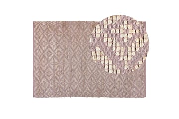 Gerze Bomullsmatta 140x200 cm - Rosa - Textil & mattor - Matta - Modern matta - Bomullsmatta
