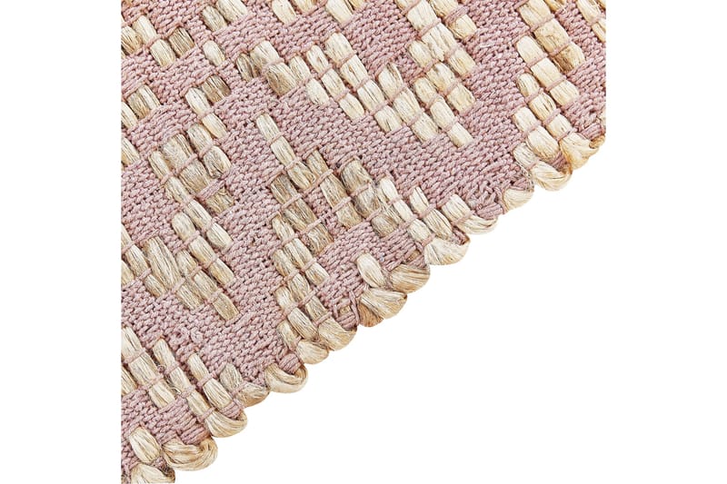 Gerze Bomullsmatta 140x200 cm - Rosa - Textil & mattor - Matta - Modern matta - Bomullsmatta