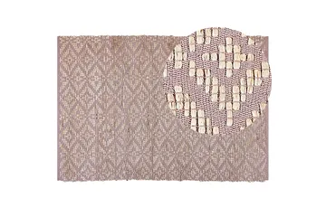 Gerze Bomullsmatta 160x230 cm - Rosa - Textil & mattor - Matta - Modern matta - Bomullsmatta