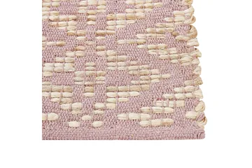 Gerze Bomullsmatta 160x230 cm - Rosa - Textil & mattor - Matta - Modern matta - Bomullsmatta