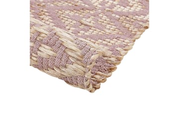 Gerze Bomullsmatta 160x230 cm - Rosa - Textil & mattor - Matta - Modern matta - Bomullsmatta