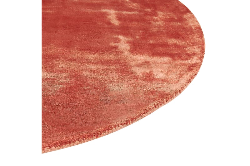 GesiIi Ryamatta 140 cm Rund - Orange - Textil & mattor - Matta - Modern matta - Ryamatta