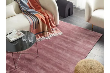 GesiIi Ryamatta 140x200 cm - Rosa - Textil & mattor - Matta - Modern matta - Ryamatta