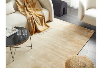 GesiIi Ryamatta 160x230 cm - Beige - Textil & mattor - Matta - Modern matta - Ryamatta