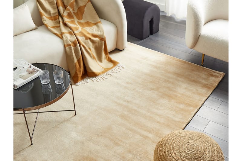 GesiIi Ryamatta 160x230 cm - Beige - Textil & mattor - Matta - Modern matta - Ryamatta