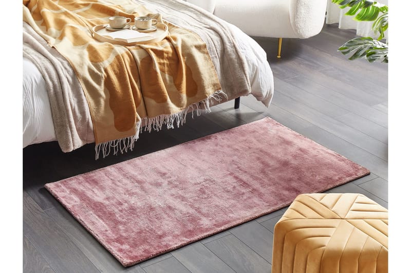 GesiIi Ryamatta 80x150 cm - Rosa - Textil & mattor - Matta - Modern matta - Ryamatta