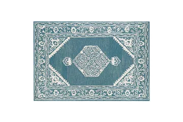 Gevas Ullmatta 140x200 cm - Blå - Textil & mattor - Matta - Modern matta - Ullmatta