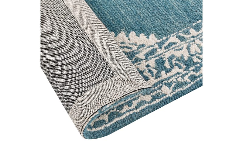 Gevas Ullmatta 80x150 cm - Blå - Textil & mattor - Matta - Modern matta - Ullmatta