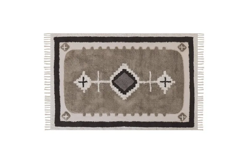 Geyve Bomullsmatta 140x200 cm, Beige