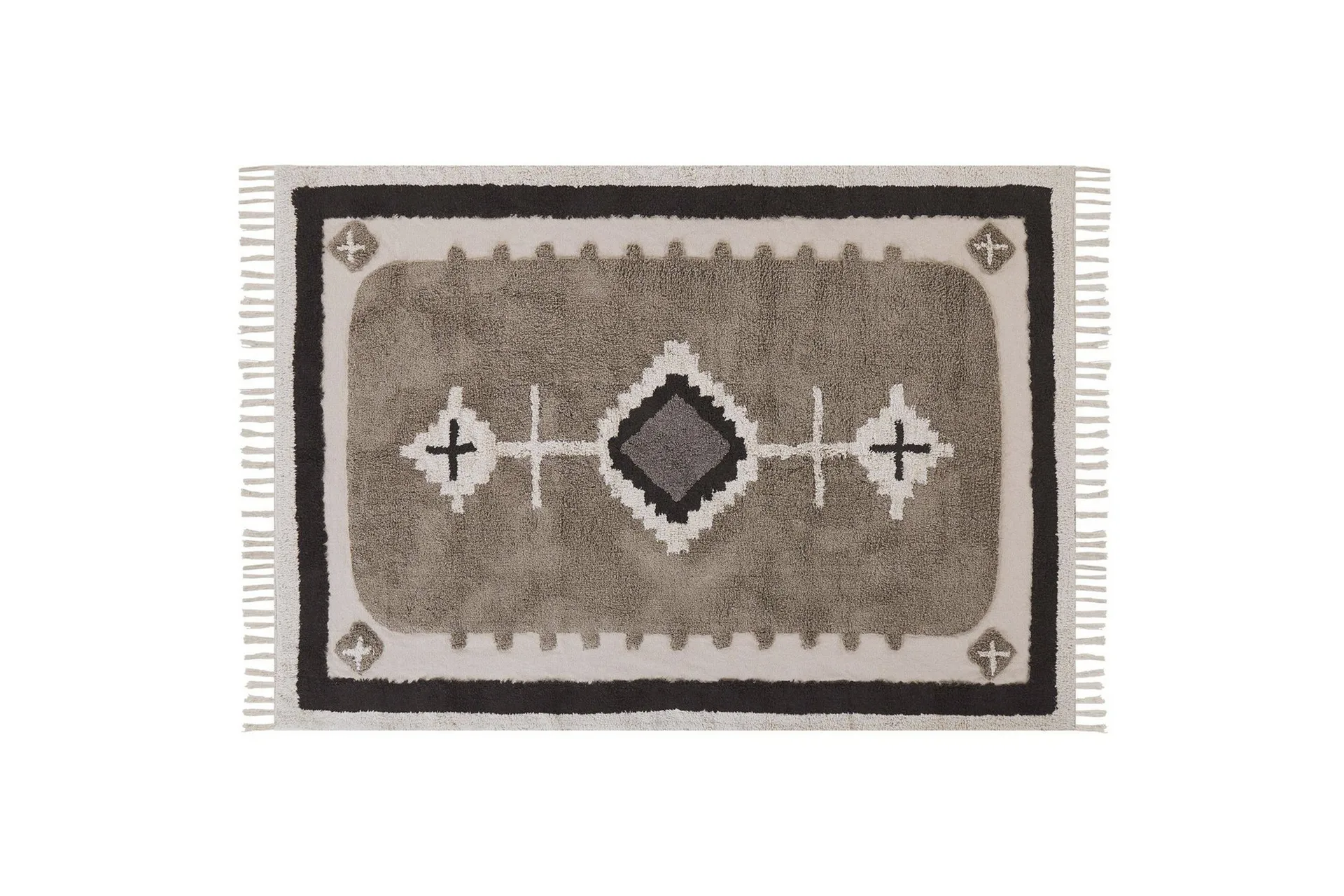 Geyve Bomullsmatta 160x230 cm - Beige