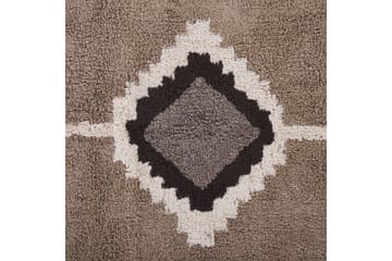 Geyve Bomullsmatta 160x230 cm - Beige - Textil & mattor - Matta - Modern matta - Bomullsmatta