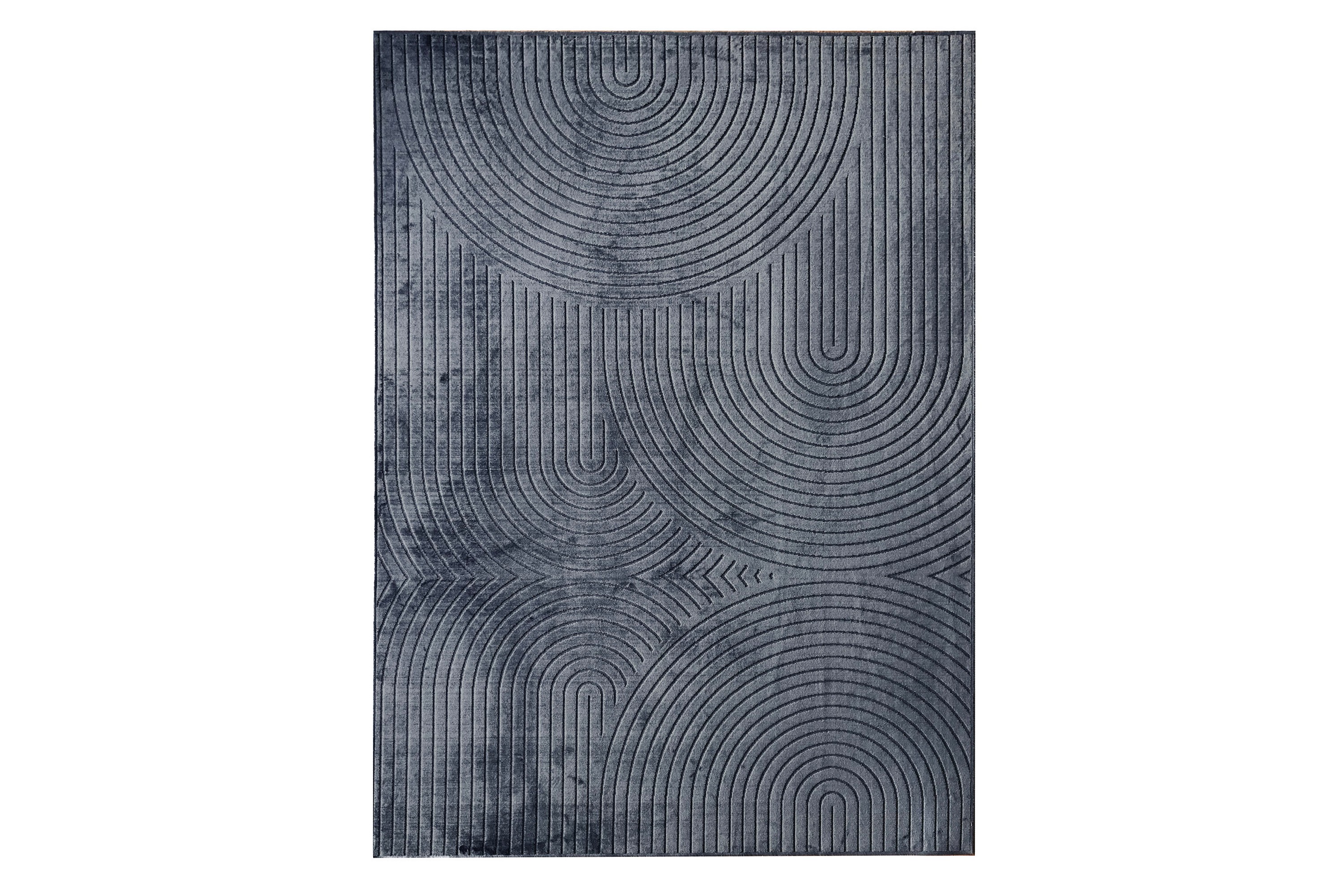 Granada Viskosmatta 160x230 cm Rektangulär Charcoal