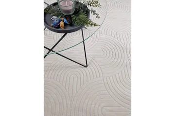 Granada Viskosmatta 200x290 cm - Creme - Textil & mattor - Matta - Modern matta - Viskosmatta & konstsilkesmatta