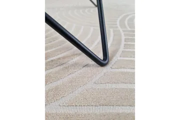 Granada Viskosmatta 200x290 cm - Sand - Textil & mattor - Matta - Modern matta - Viskosmatta & konstsilkesmatta
