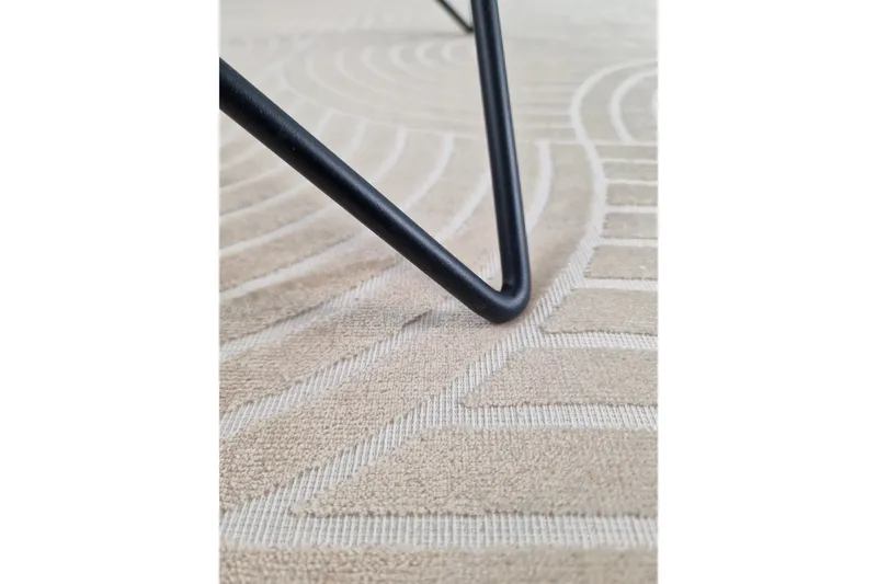 Granada Viskosmatta 200x290 cm - Sand - Textil & mattor - Matta - Modern matta - Viskosmatta & konstsilkesmatta