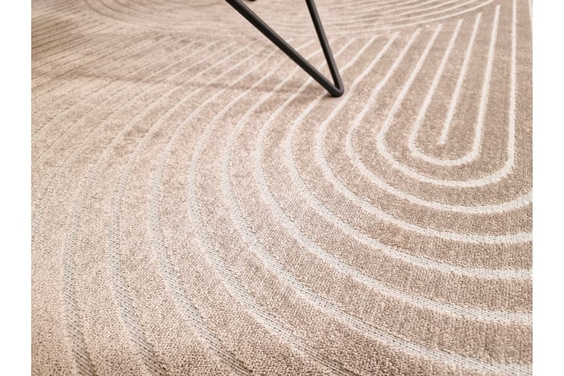 Granada Viskosmatta 240x340 cm Rektangulär - Sand - Textil & mattor - Matta - Modern matta - Viskosmatta & konstsilkesmatta