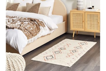 Guwahati Bomullsmatta 80x150 cm - Beige - Textil & mattor - Matta - Modern matta - Bomullsmatta