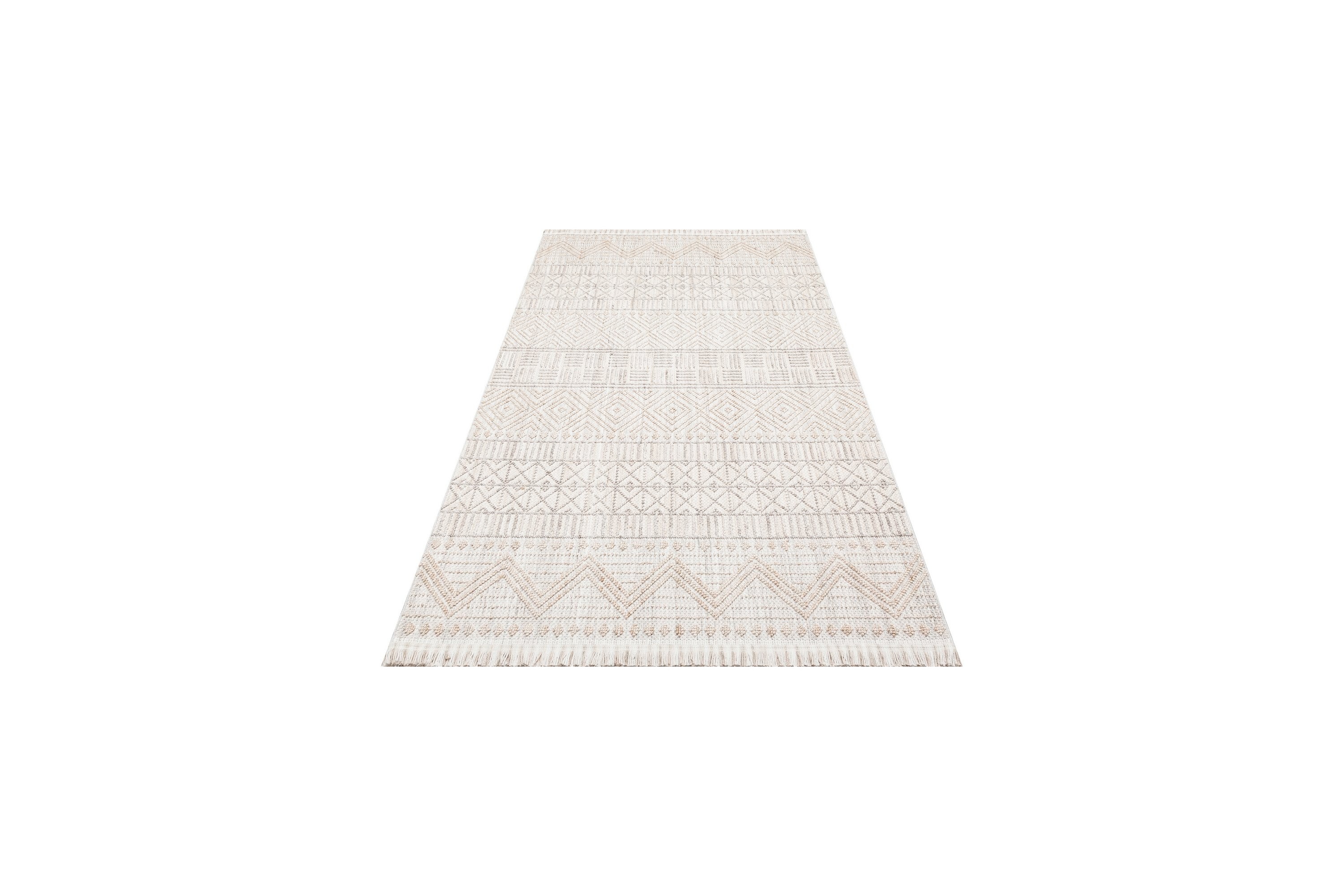 Gångmatta Cozy 80x150 Rektangulär GråBeige